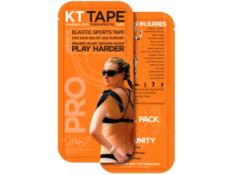 KT TAPE PRO Neon Precut (předsekaná) - tester