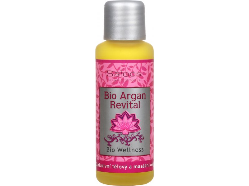 Argan Revital Wellness masážní olej Saloos